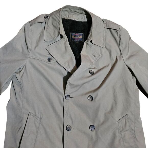 Vintage Botany 500 Trench Coat Size 44 - Picture 2 of 5